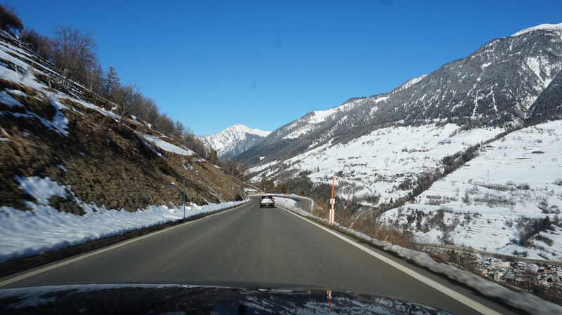 Pass nearby Champex-Lac. 16:12